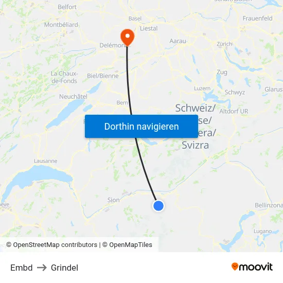 Embd to Grindel map