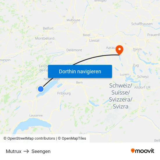 Mutrux to Seengen map