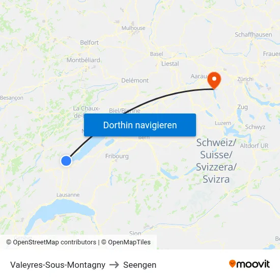 Valeyres-Sous-Montagny to Seengen map