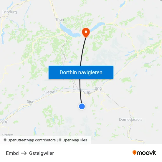 Embd to Gsteigwiler map