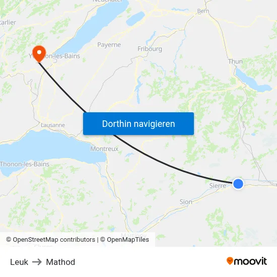 Leuk to Mathod map