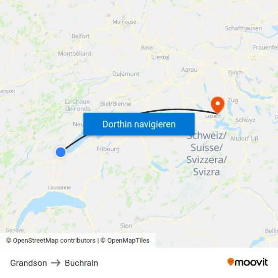 Grandson to Buchrain map
