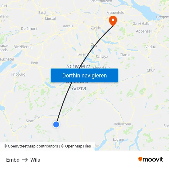 Embd to Wila map