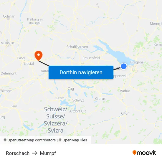 Rorschach to Mumpf map