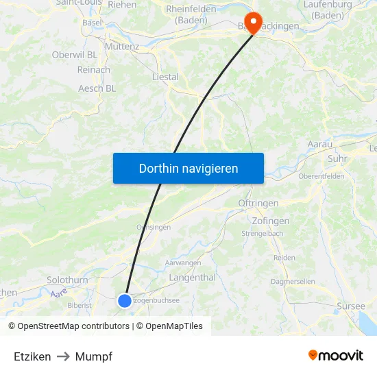 Etziken to Mumpf map