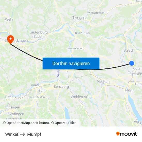 Winkel to Mumpf map