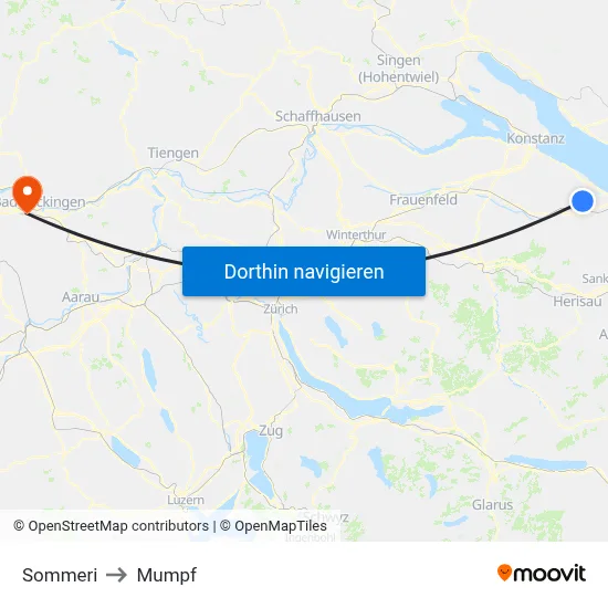 Sommeri to Mumpf map