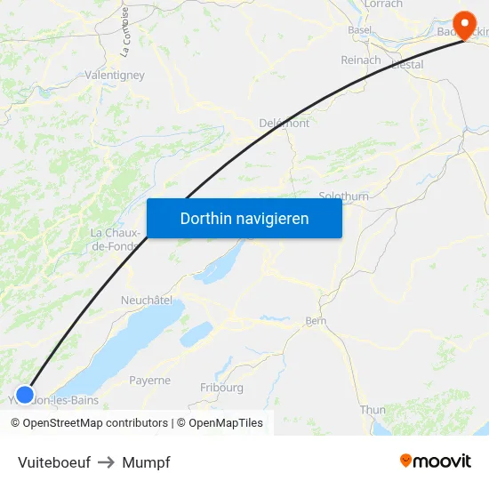 Vuiteboeuf to Mumpf map