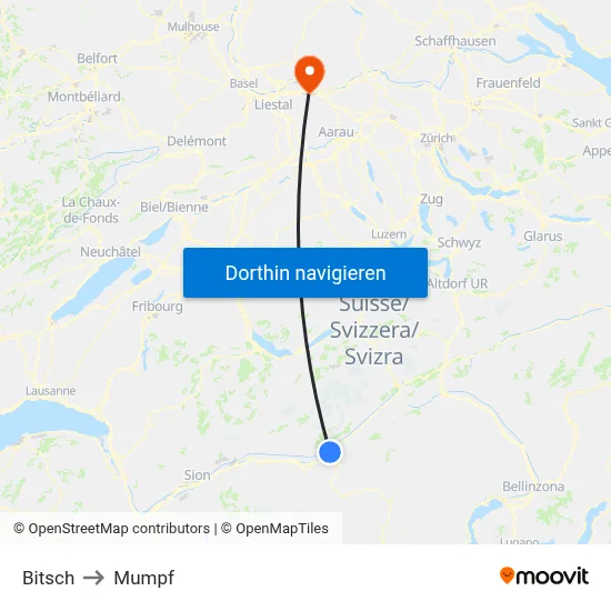Bitsch to Mumpf map