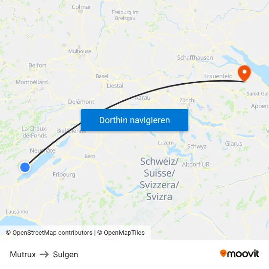 Mutrux to Sulgen map