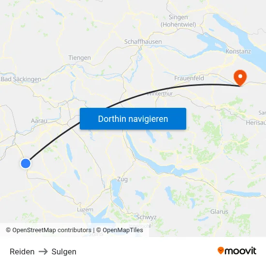 Reiden to Sulgen map