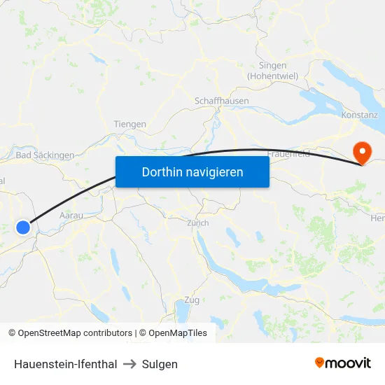 Hauenstein-Ifenthal to Sulgen map