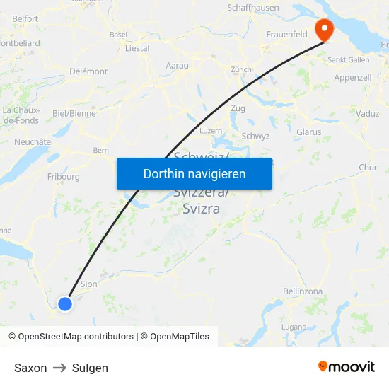 Saxon to Sulgen map