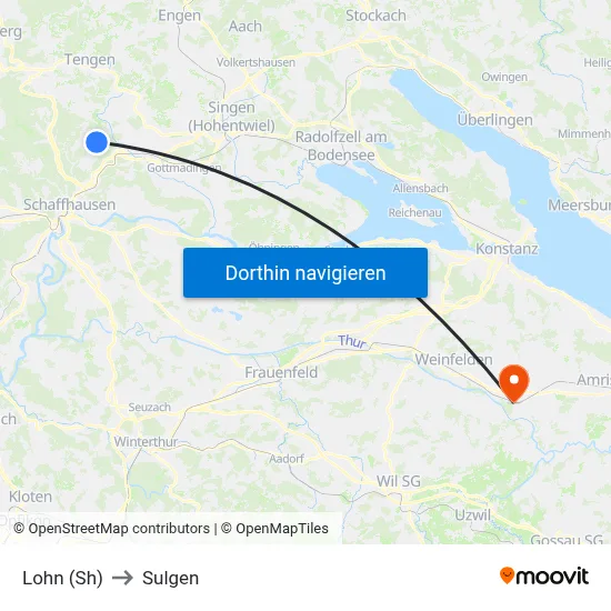 Lohn (Sh) to Sulgen map