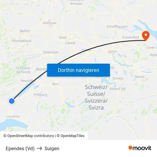 Ependes (Vd) to Sulgen map