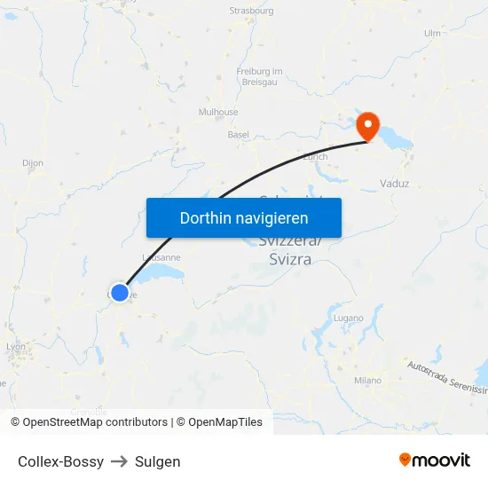 Collex-Bossy to Sulgen map