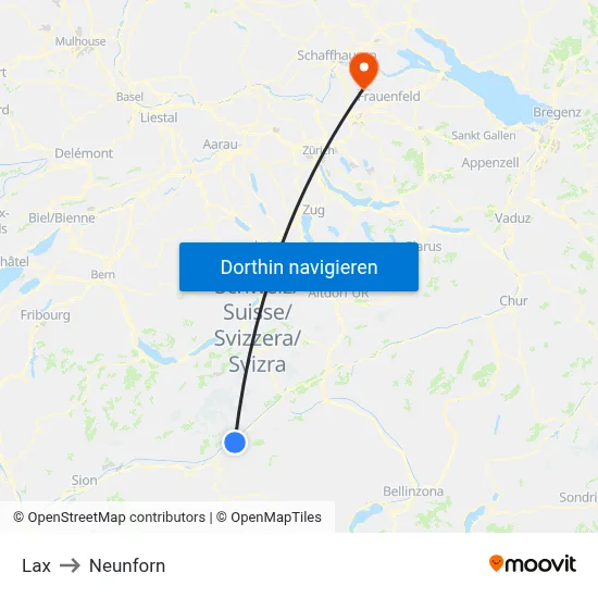 Lax to Neunforn map