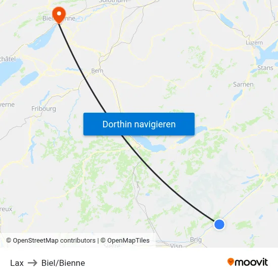 Lax to Biel/Bienne map