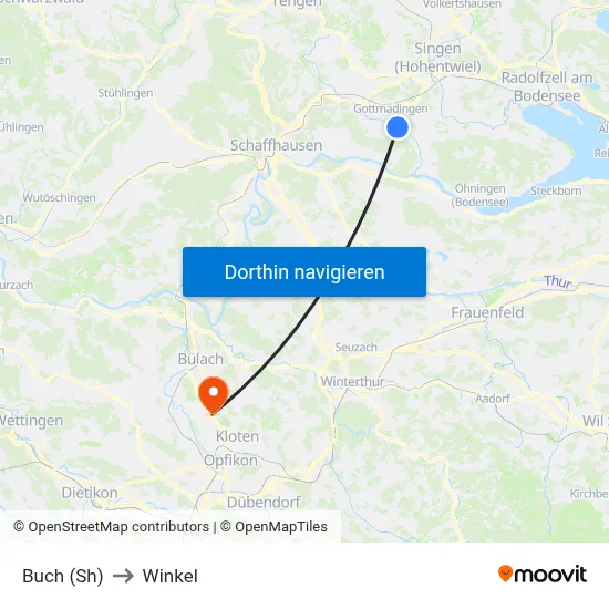 Buch (Sh) to Winkel map