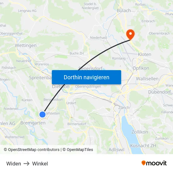 Widen to Winkel map