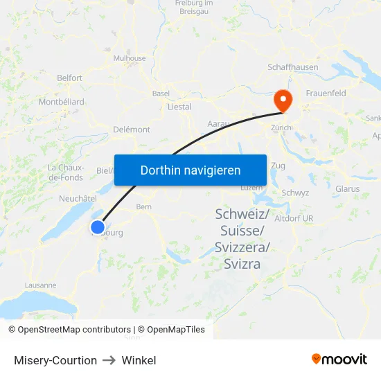 Misery-Courtion to Winkel map