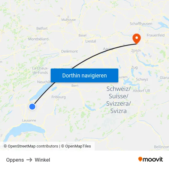 Oppens to Winkel map