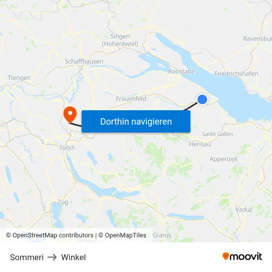 Sommeri to Winkel map
