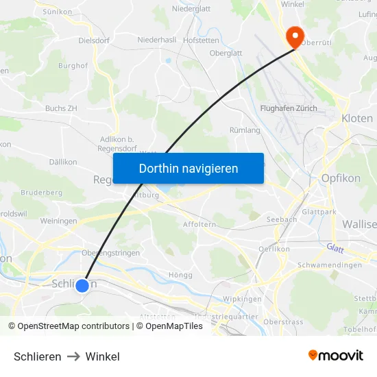 Schlieren to Winkel map