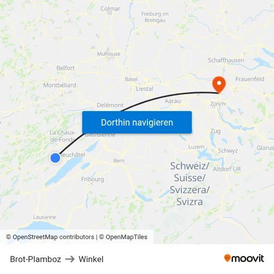 Brot-Plamboz to Winkel map