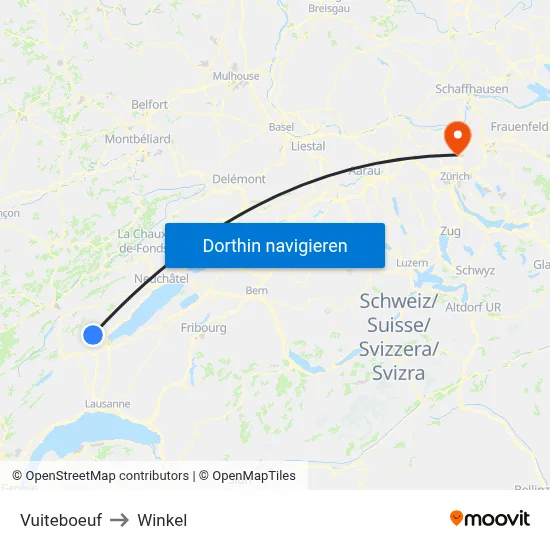 Vuiteboeuf to Winkel map