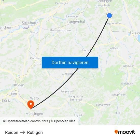 Reiden to Rubigen map