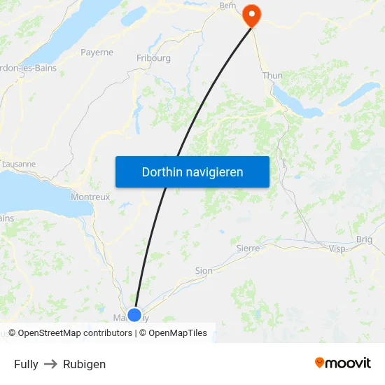 Fully to Rubigen map