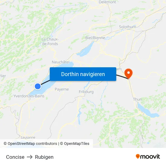 Concise to Rubigen map