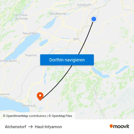 Alchenstorf to Haut-Intyamon map