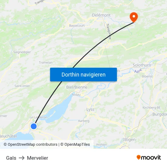 Gals to Mervelier map