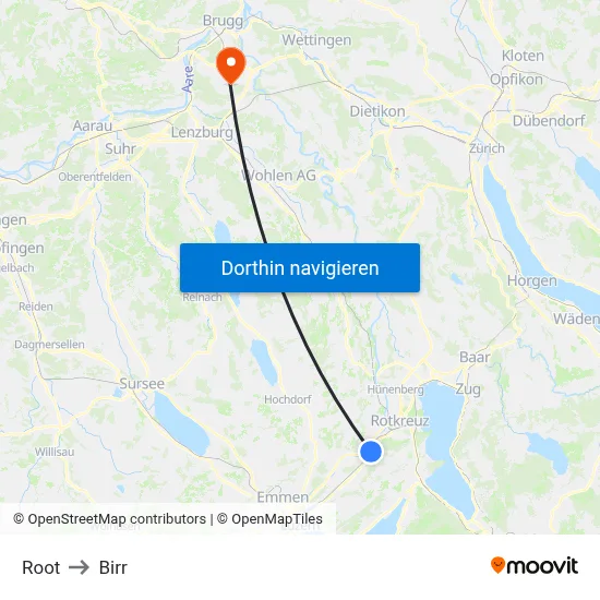 Root to Birr map