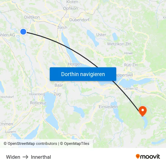 Widen to Innerthal map