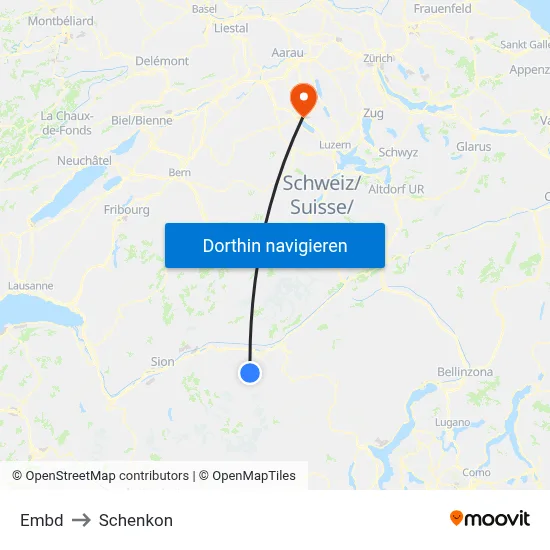 Embd to Schenkon map