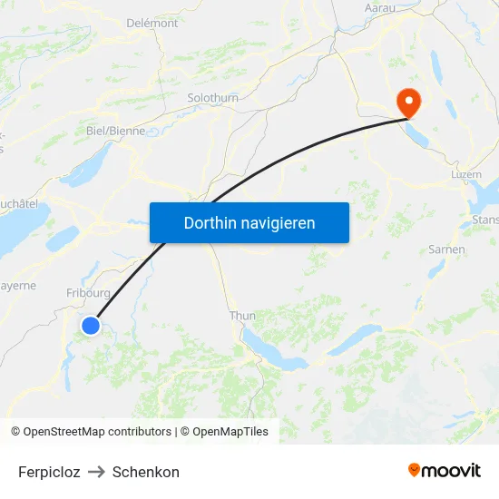 Ferpicloz to Schenkon map