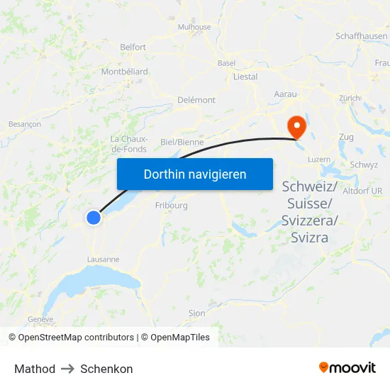 Mathod to Schenkon map
