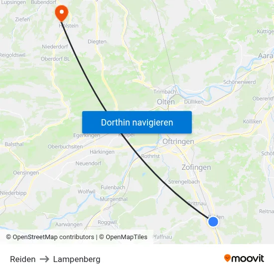 Reiden to Lampenberg map