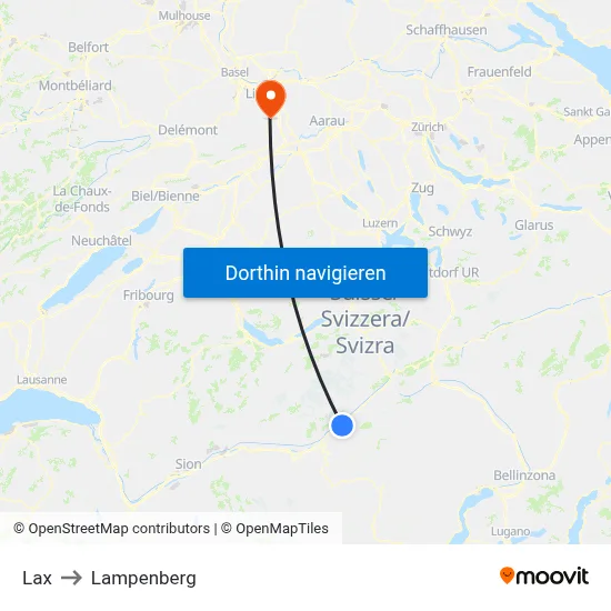 Lax to Lampenberg map