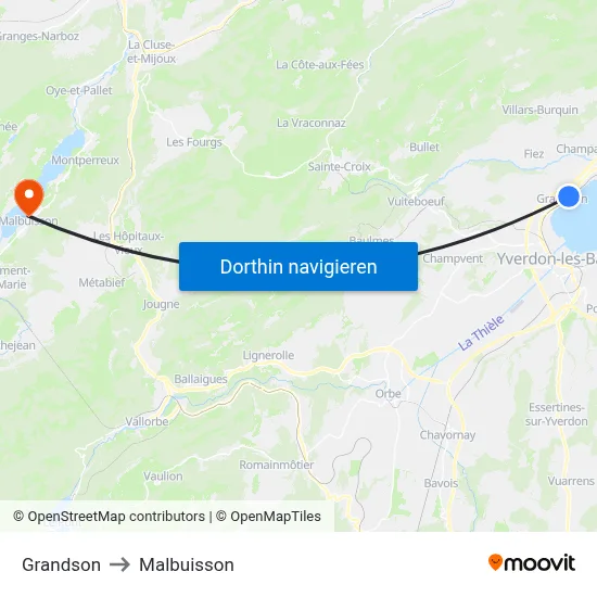 Grandson to Malbuisson map