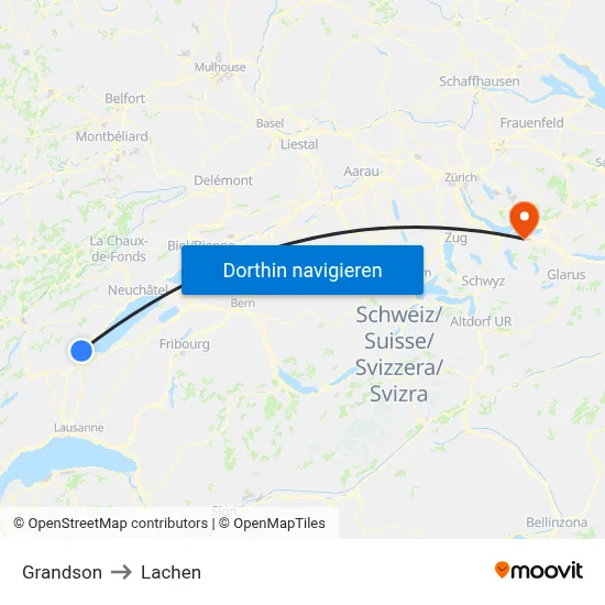 Grandson to Lachen map