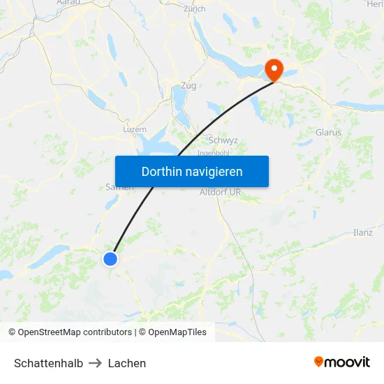 Schattenhalb to Lachen map