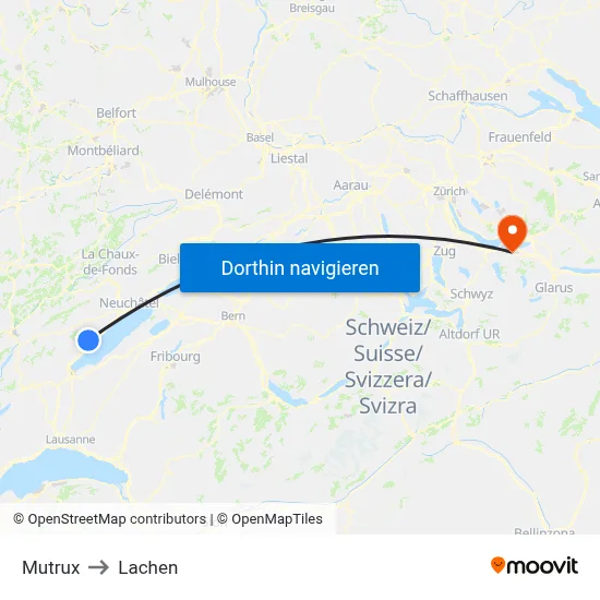 Mutrux to Lachen map