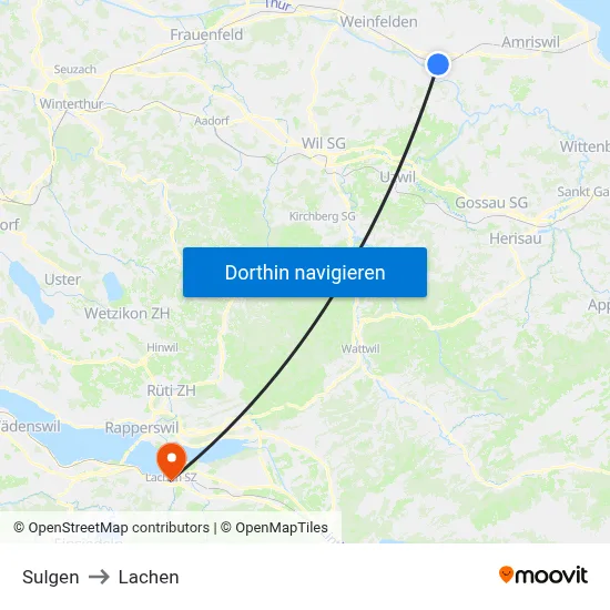 Sulgen to Lachen map