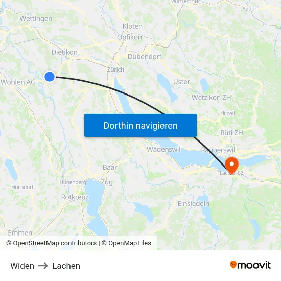 Widen to Lachen map