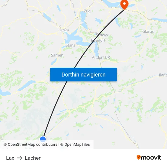 Lax to Lachen map