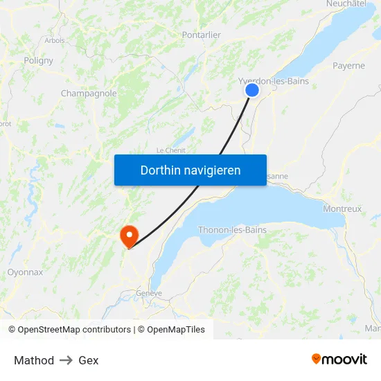 Mathod to Gex map